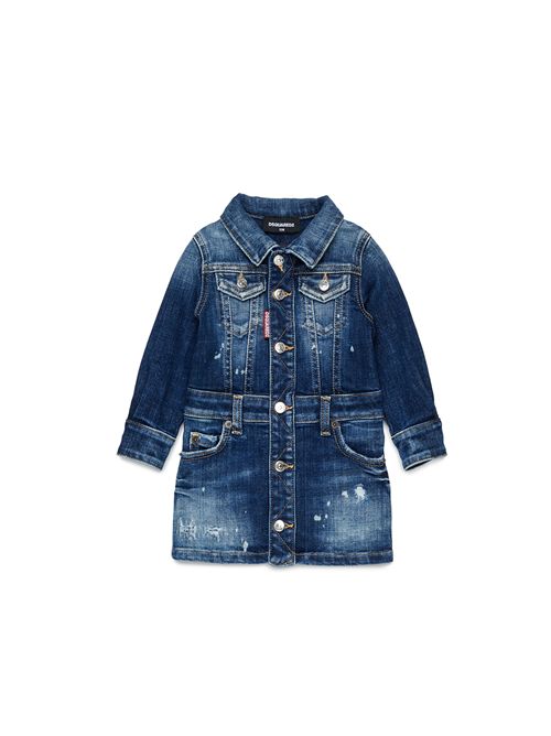 Abito, bambina, logato. DSQUARED2 | DQ3571 D0AHUDQ01